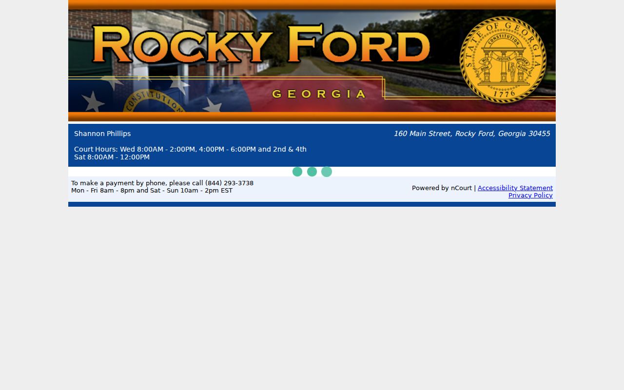 Rocky Ford court docket Municipal Court nCourt portal