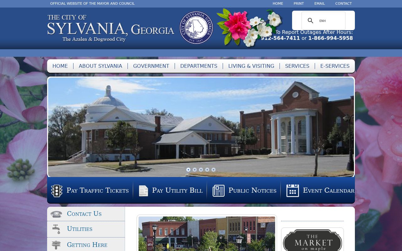 Sylvania docket search city website